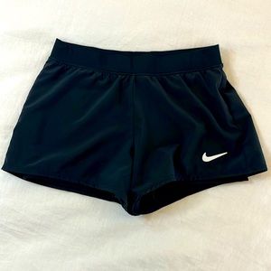 Girls Nike DRI-Fit Activewear Shorts with built-in boxer shorts underneath